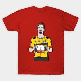 Primoz Roglic La Vuelta 2022 - Number One T-Shirt